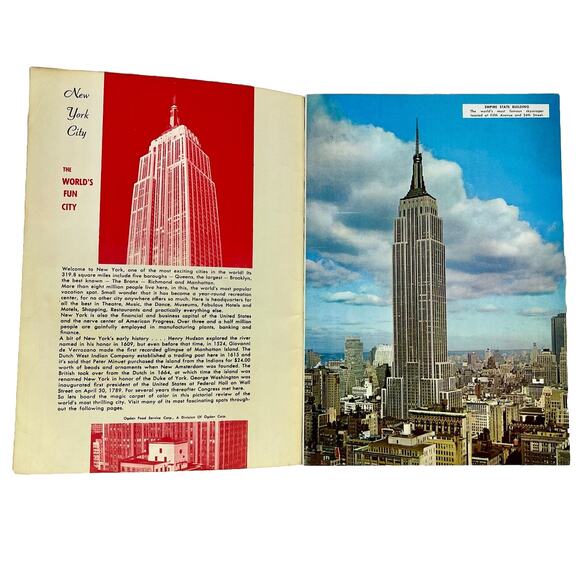 Vintage 1976 The World’s Fun City -New York Souvenir Pictorial Guide Book - Picture 3 of 6